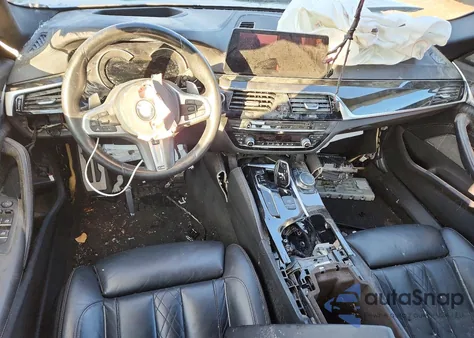 2018 BMW M550Xi from USA, damaged, VIN WBAJB9C56JG464166